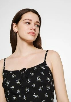 Hollister Co. BARE DRESS - Freizeitkleid - Black | Damen -Hollister Geschäft 892e476928ab401db2b8c2d13c8592c5