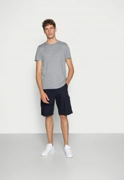Hollister Co. CREW 3 PACK - T-Shirt Basic - Navy/burgundy/grey | Herren