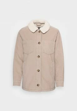 Hollister Co. MID LENGHT SHACKET - Übergangsjacke - Tan | Damen -Hollister Geschäft 8a11c3526b664044acb0afcdff327a77