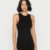 Hollister Co. HIGH NECK EXPOSED SEAM SHORT DRESS - Strickkleid - Black Solid | Damen -Hollister Geschäft 8c3249b78cb0468ea6057472fd98eecb