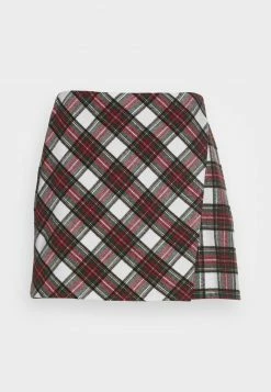 Hollister Co. PLAID STRUCTURED SKIRT - Minirock - White/red Plaid | Damen -Hollister Geschäft 8c7a7a9d6f74447c96ce989758d752d2