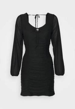 Hollister Co. RUCHED SHORT DRESS - Freizeitkleid - Black | Damen 12 Hollister Co. RUCHED SHORT DRESS - Freizeitkleid - Black | Damen -Hollister Geschäft 8d983bb2f4244bdd9309dacee6c68072