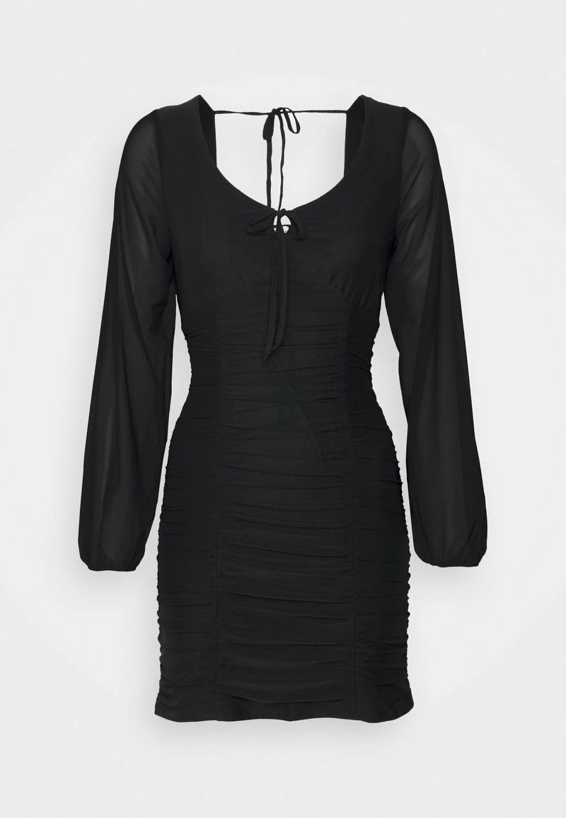 Hollister Co. RUCHED SHORT DRESS - Freizeitkleid - Black | Damen 7 Hollister Co. RUCHED SHORT DRESS - Freizeitkleid - Black | Damen – Bild 5