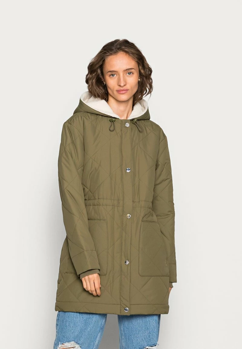Hollister Co. ANORAK REPLACEMENT - Parka - Olive | Damen 3 Hollister Co. ANORAK REPLACEMENT - Parka - Olive | Damen