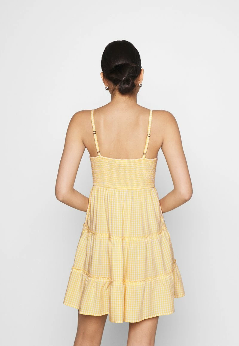 Hollister Co. BARE FEMME SHORT DRESS - Freizeitkleid - Yellow | Damen 5 Hollister Co. BARE FEMME SHORT DRESS - Freizeitkleid - Yellow | Damen – Bild 3