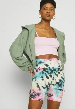 Hollister Co. BIKE WASH - Shorts - Black Spiral | Damen -Hollister Geschäft 96a68e47acf343efbaa3896e14fa45f9