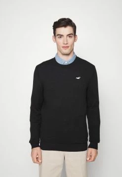 Hollister Co. CREW - Strickpullover - Black | Herren