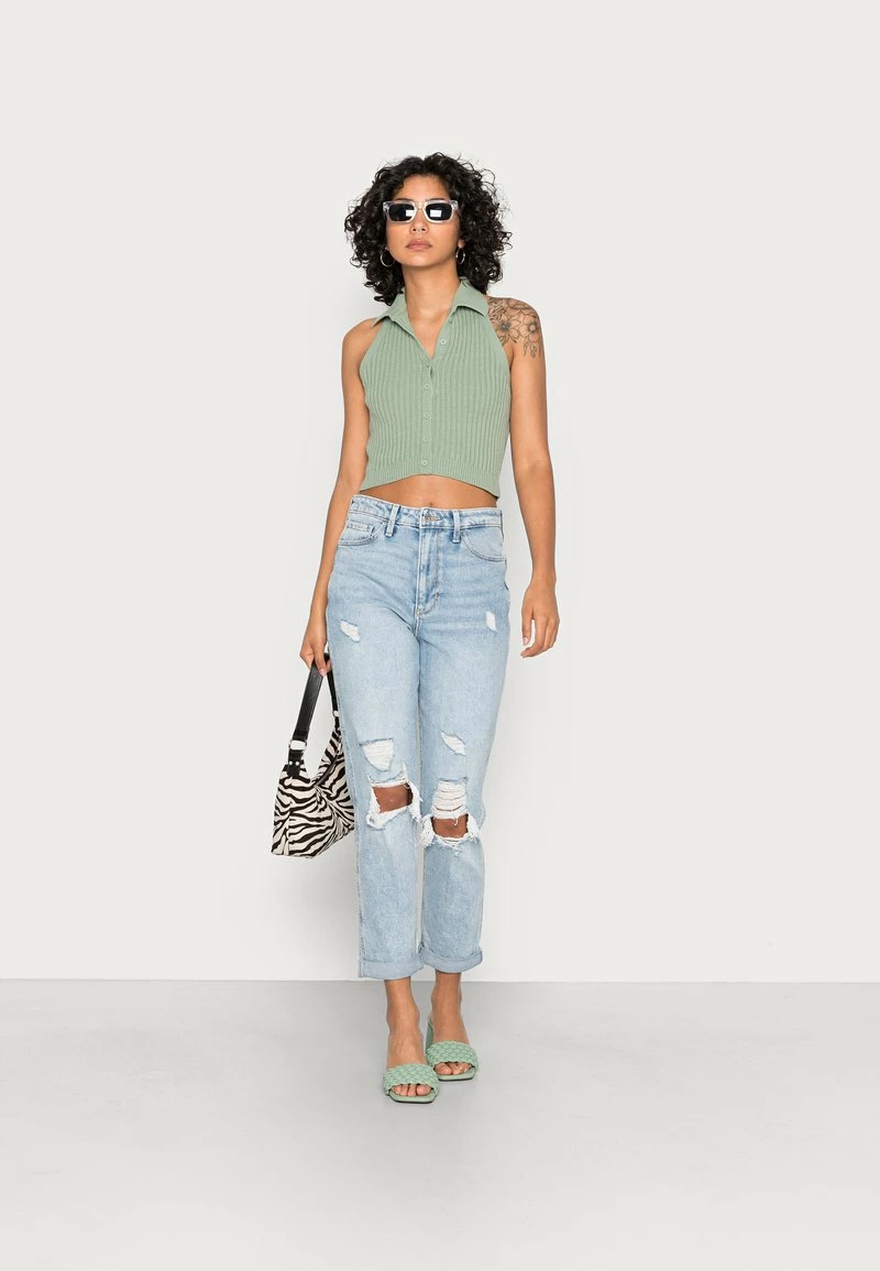 Hollister Co. BARE SWEATER - Strickpullover - Green Bay Cable | Damen 4 Hollister Co. BARE SWEATER - Strickpullover - Green Bay Cable | Damen – Bild 2