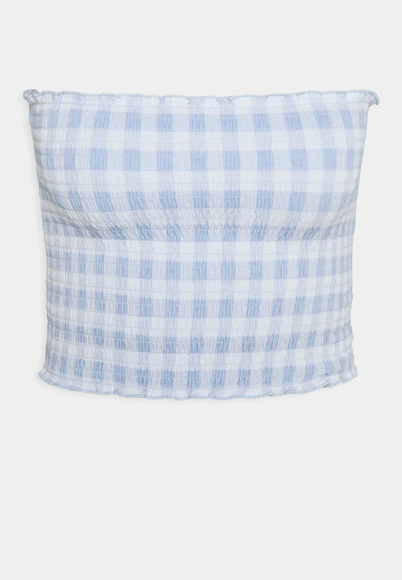 Hollister Co. REVERSIBLE SMOCKED TUBE - Top - Blue | Damen 12 Hollister Co. REVERSIBLE SMOCKED TUBE - Top - Blue | Damen – Bild 10