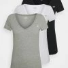 Hollister Co. ICON MULTI 3 PACK - T-Shirt Basic - White/black/light Grey | Damen 2 Hollister Co. ICON MULTI 3 PACK - T-Shirt Basic - White/black/light Grey | Damen -Hollister Geschäft 9a75596312f148ad838ce8e6f2f7c61f