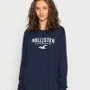 Hollister Co. TIMELESS LOGO TEE - Langarmshirt - Navy | Damen -Hollister Geschäft 9b09b538b1b54ec0a61bc44a96933d4d