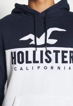 Hollister Co. TECH LOGO SPLICE - Sweatshirt - White/navy | Herren 11 Hollister Co. TECH LOGO SPLICE - Sweatshirt - White/navy | Herren -Hollister Geschäft 9bdc77707fa4465cb0e30a3d33e70ffd