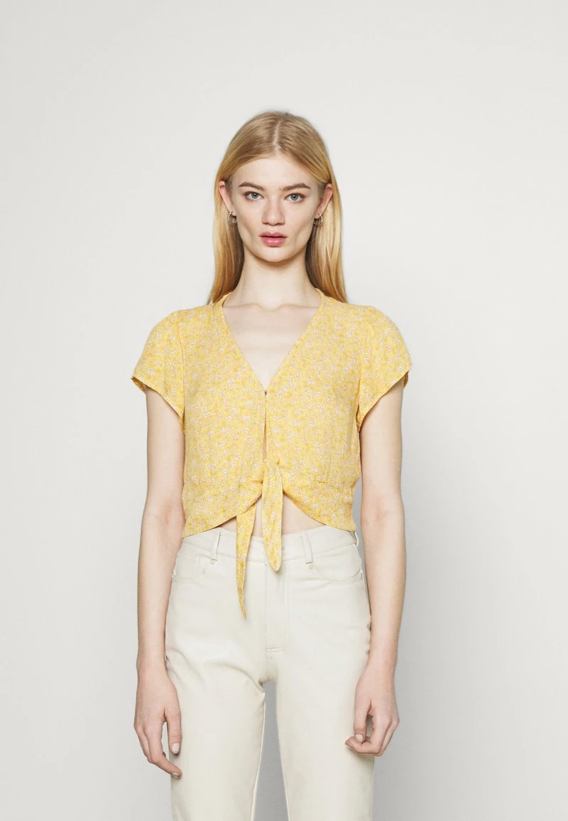 Hollister Co. Bluse - Yellow Floral | Damen 3 Hollister Co. Bluse - Yellow Floral | Damen