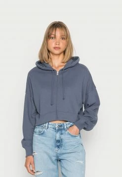 Hollister Geschäft 56 Hollister Co. EASY CROPPED - Sweatjacke - Grisaille | Damen