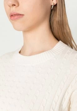 Hollister Co. CYBER DROP SOLIDS - Strickpullover - Antique White | Damen -Hollister Geschäft a55cc786c7b94a9f9d3a6eeb635ae664