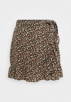 Hollister Co. SOFT FLIRTY DAY TO NIGHT - Wickelrock - Black | Damen -Hollister Geschäft a70584838ce641afac67af442555692c