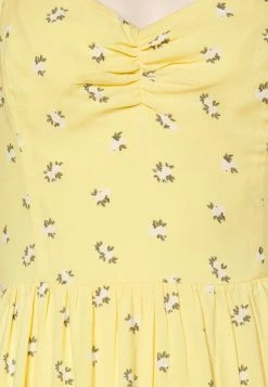 Hollister Co. BARE SHORT DRESS - Freizeitkleid - Yellow | Damen -Hollister Geschäft a8eba2d83b184abb8c24b8821ce39906