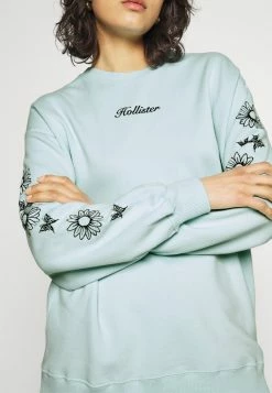 Hollister Co. CHAIN - Sweatshirt - Mint | Damen -Hollister Geschäft a9ba0626901a4c038facf13fa99287d0