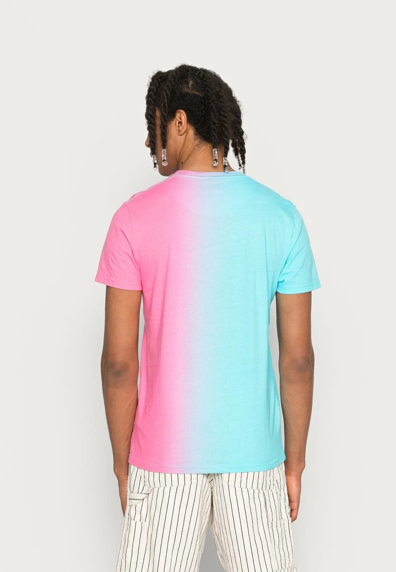 Hollister Co. CREW ICON OMBRE UNISEX - T-Shirt Print - Blue/pink 5 Hollister Co. CREW ICON OMBRE UNISEX - T-Shirt Print - Blue/pink – Bild 3