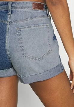Hollister Co. MOM TWO TONE ROLL - Jeans Shorts - Two Toned Raw Cut Cuff | Damen -Hollister Geschäft aa85095ec6364be3b47f643578961d40