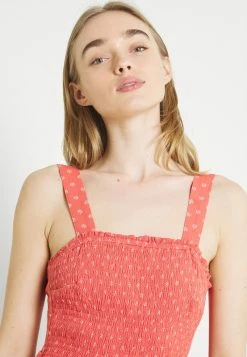 Hollister Co. WEBEX BARE SMOCKED TIEBACK ROMPER - Jumpsuit - Coral | Damen 12 Hollister Co. WEBEX BARE SMOCKED TIEBACK ROMPER - Jumpsuit - Coral | Damen -Hollister Geschäft ae4f53592df84016b9a974add60cc0ce