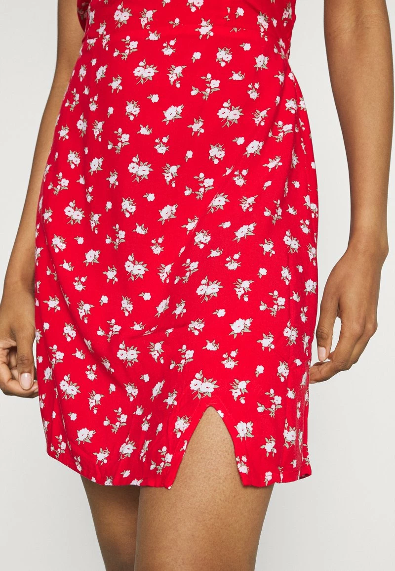 Hollister Co. SHORT DRESS - Freizeitkleid - Red | Damen 7 Hollister Co. SHORT DRESS - Freizeitkleid - Red | Damen – Bild 5