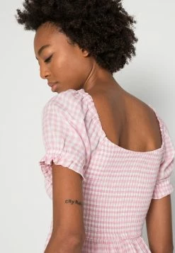 Hollister Co. ON OFF SHOULDER ROMPER - Jumpsuit - Pink Check | Damen 11 Hollister Co. ON OFF SHOULDER ROMPER - Jumpsuit - Pink Check | Damen -Hollister Geschäft b3131a514b004b699505a1c19e069a9d