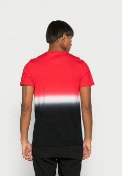Hollister Co. CREW OMBRE - T-Shirt Print - Red/white/black Ombre | Herren -Hollister Geschäft b31eb98dbc8d4f1ca5ec51cf89a96532