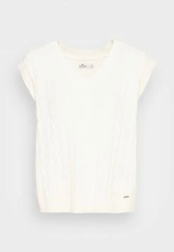 Hollister Co. OVERSIZED - Strickpullover - Antique White Cables | Damen -Hollister Geschäft b4622572a3d9405996f8c34a8f11804b