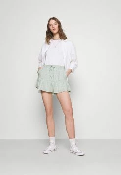 Hollister Co. Shorts - Mint Gingham | Damen -Hollister Geschäft b54b6d4551064d848091875b22012cfd