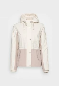 Hollister Co. LUXE ALL WEATHER JACKET - Übergangsjacke - Tan/white | Damen -Hollister Geschäft b5c19bd8b9954ab9b271c1e0d91abc14