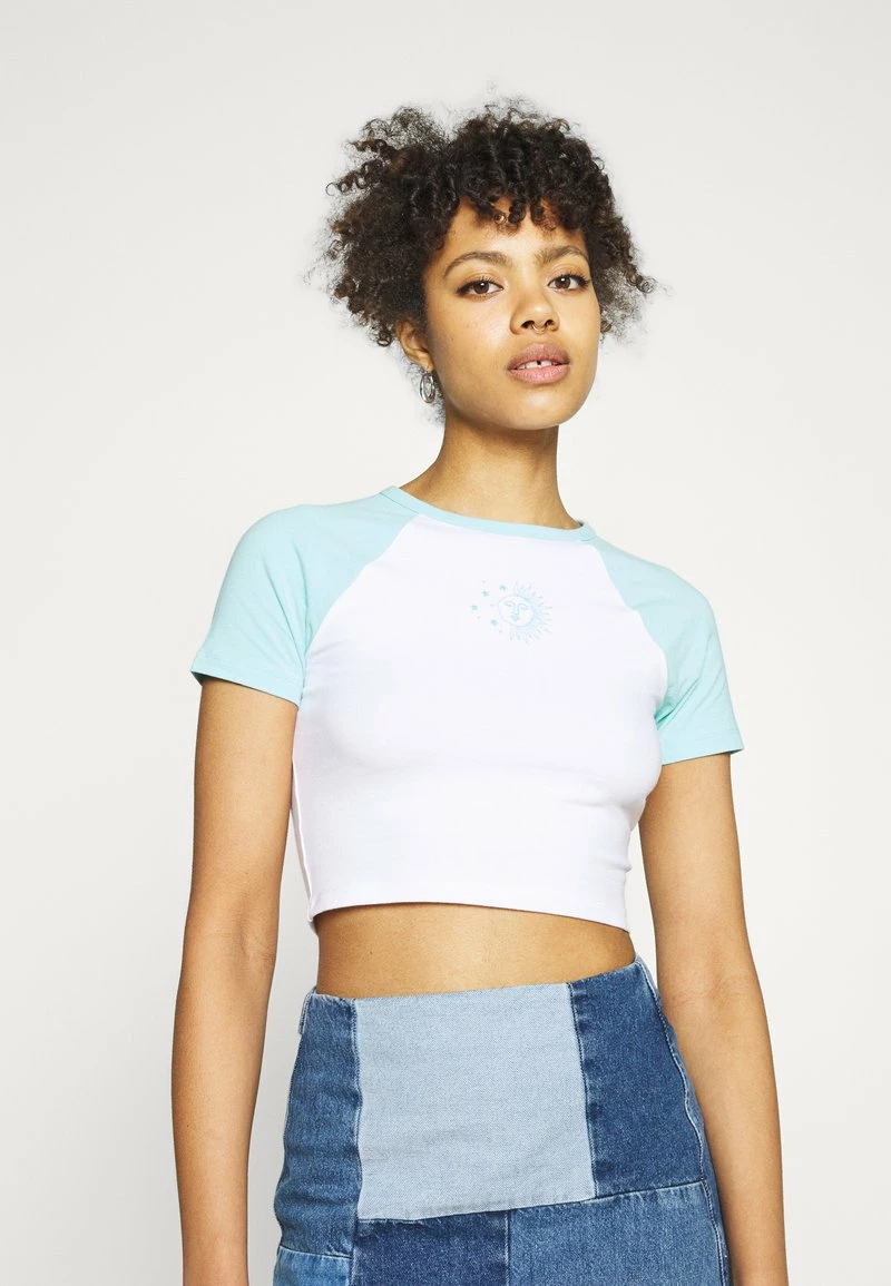 Hollister Co. T-Shirt Print - Aqua Splash | Damen 3 Hollister Co. T-Shirt Print - Aqua Splash | Damen