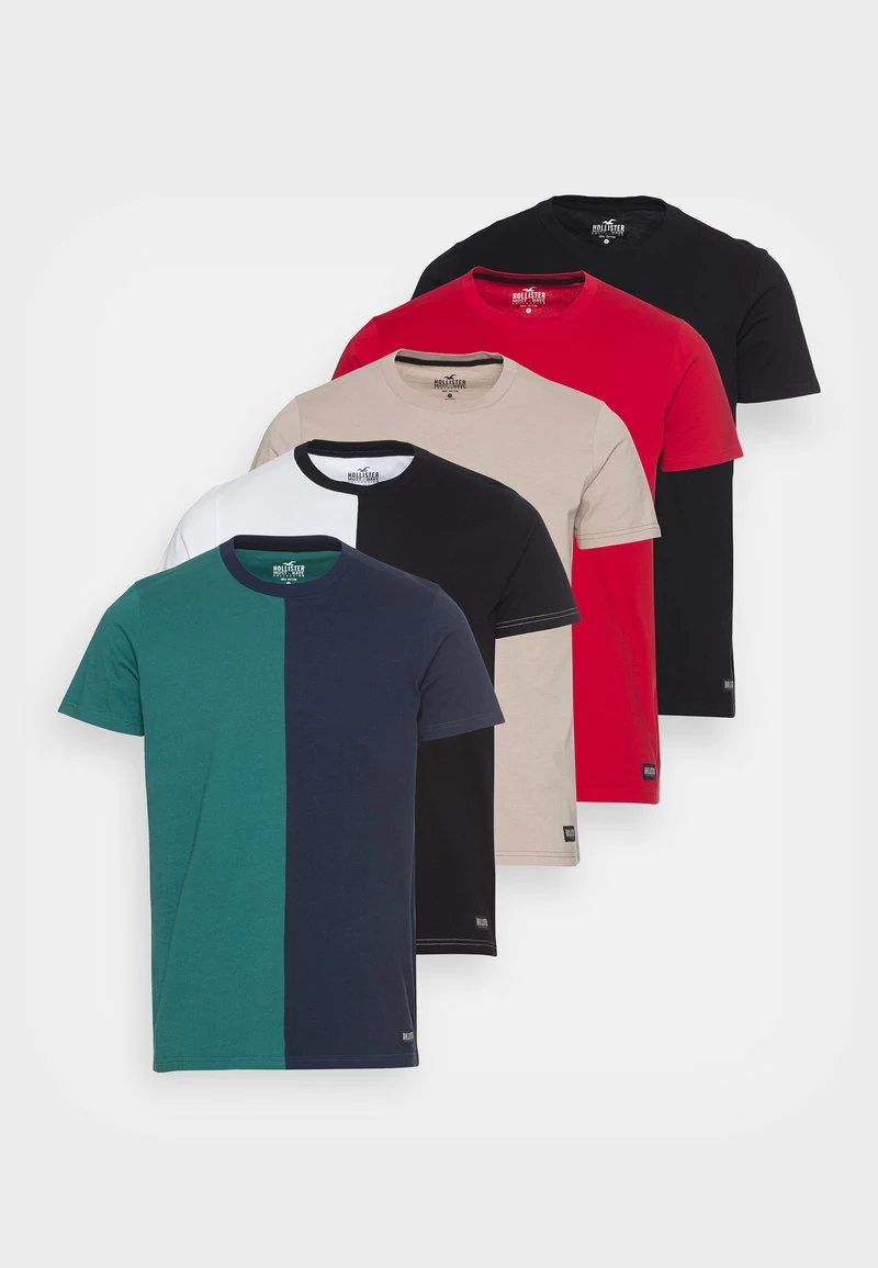 Hollister Co. CREW LOGO 5 Pack - T-Shirt Print - Crew Splicing | Herren 8 Hollister Co. CREW LOGO 5 Pack - T-Shirt Print - Crew Splicing | Herren – Bild 6