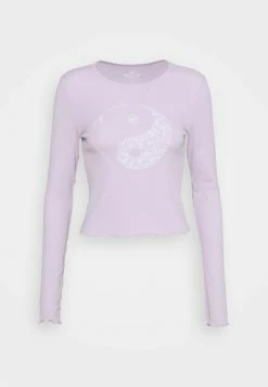 Hollister Co. TREND TEE - Langarmshirt - Purple | Damen -Hollister Geschäft b9e2851d943f415287f4591d57deacde