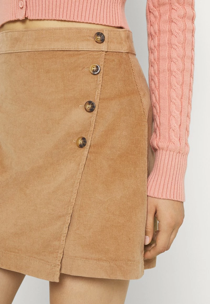 Hollister Co. WRAP SKIRT - Minirock - Tan | Damen 6 Hollister Co. WRAP SKIRT - Minirock - Tan | Damen – Bild 4