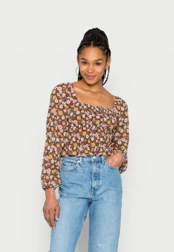 Hollister Co. Bluse - Brown | Damen