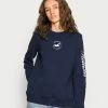 Hollister Co. LOGO CREW - Sweatshirt - Navy | Damen -Hollister Geschäft bc1e643a159142648d335beb1bdaaacf