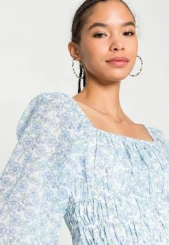 Hollister Co. Bluse - Blue/white | Damen -Hollister Geschäft bc88e00e3f734099a26f2fd0ec649ad3