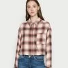 Hollister Co. Hemdbluse - White/black/cinnabar Plaid | Damen -Hollister Geschäft bd2985a9cbf5464496b0c48762fcdc6f
