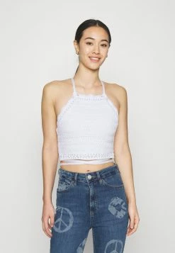 Hollister Co. BARE HIGHNECK - Top - White | Damen