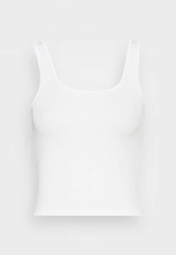 Hollister Co. BARE SEAMLESS SQUARE NECK TANK - Top - Bright White | Damen -Hollister Geschäft bddc9bf6f21b40cc8314fbb0f50074d8