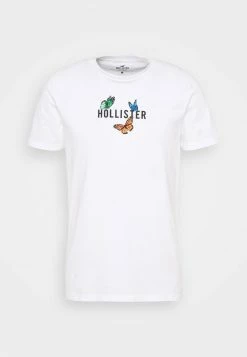 Hollister Co. BAND TEES - T-Shirt Print - White | Herren -Hollister Geschäft bf3930f9d08448fa97f0c0ba3b76ade2