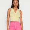 Hollister Co. BARE CINCHED POLO - Top - Nile | Damen -Hollister Geschäft c03bda5565ed47b9b3c44b8e4208ac79
