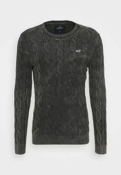 Hollister Co. Strickpullover - Washed Black | Herren -Hollister Geschäft c276d9d071614f18a2d51fec9a767e3e