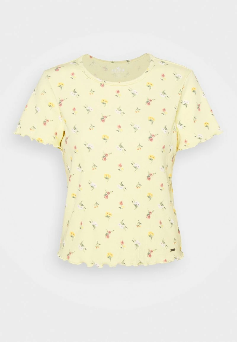 Hollister Co. LETTUCE BABY TEE - T-Shirt Print - Yellow | Damen 7 Hollister Co. LETTUCE BABY TEE - T-Shirt Print - Yellow | Damen – Bild 5