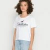 Hollister Co. HERITAGE PRINT CORE - T-Shirt Print - White | Damen -Hollister Geschäft c59e8cc59bdc4c1aae12acf8dea1cb2f