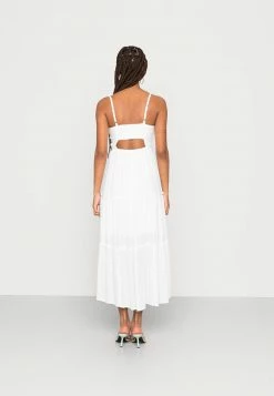 Hollister Co. BARE MIDI - Freizeitkleid - Solid White | Damen -Hollister Geschäft c5df5316dad54657b8c9297248360014