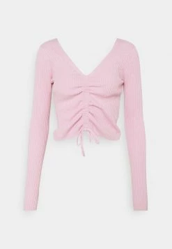 Hollister Co. SLIM CINCH FRONT N BACK - Strickpullover - Pink | Damen -Hollister Geschäft c7667ab6755f41be803ec52e9aa36158