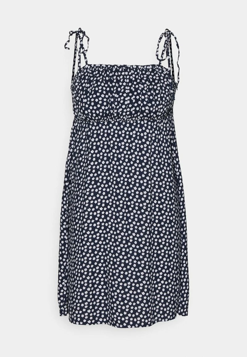 Hollister Co. RUCHED TIE STRAP DRESS - Freizeitkleid - Navy | Damen 6 Hollister Co. RUCHED TIE STRAP DRESS - Freizeitkleid - Navy | Damen – Bild 4
