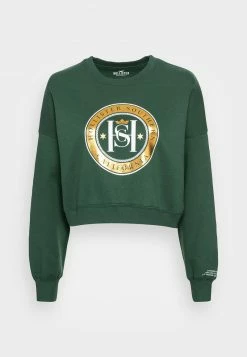 Hollister Co. CYBER DROP CREW - Sweatshirt - Pineneedle | Damen -Hollister Geschäft ca84dd2e15ab4eab9318d31843073d35